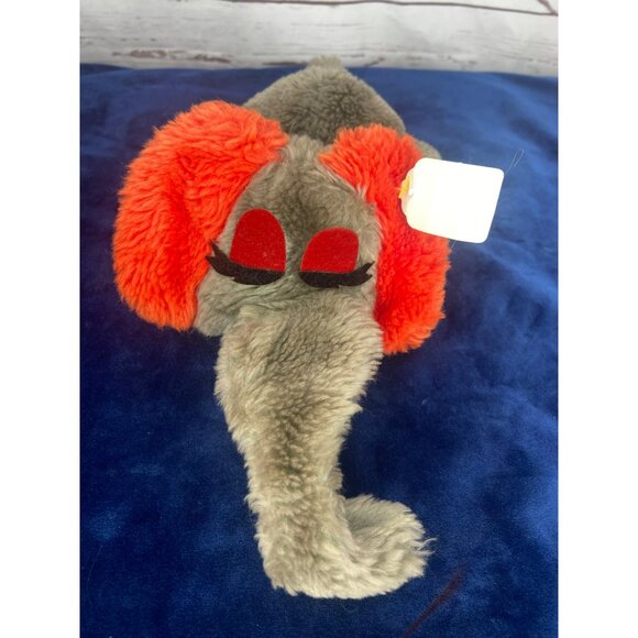 Wallace Berrie and Company Vintage 1974 Stuffed Plush‎ Elephant Toy - Picture 1 of 6